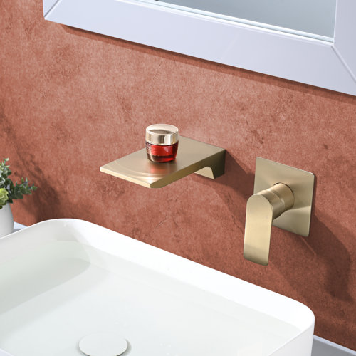 Wall Mounted Bathroom Sink Faucets You'll Love - Wayfair Canada